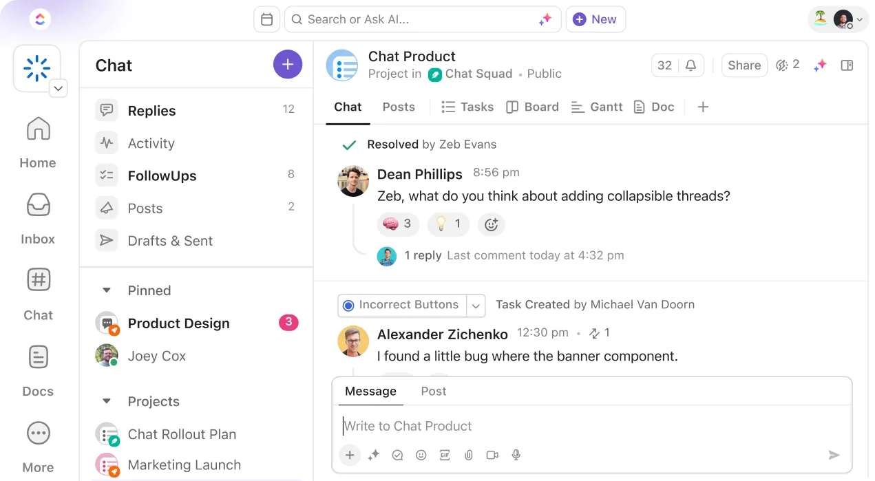 ClickUp™ | Die All-in-one-App für die Arbeit