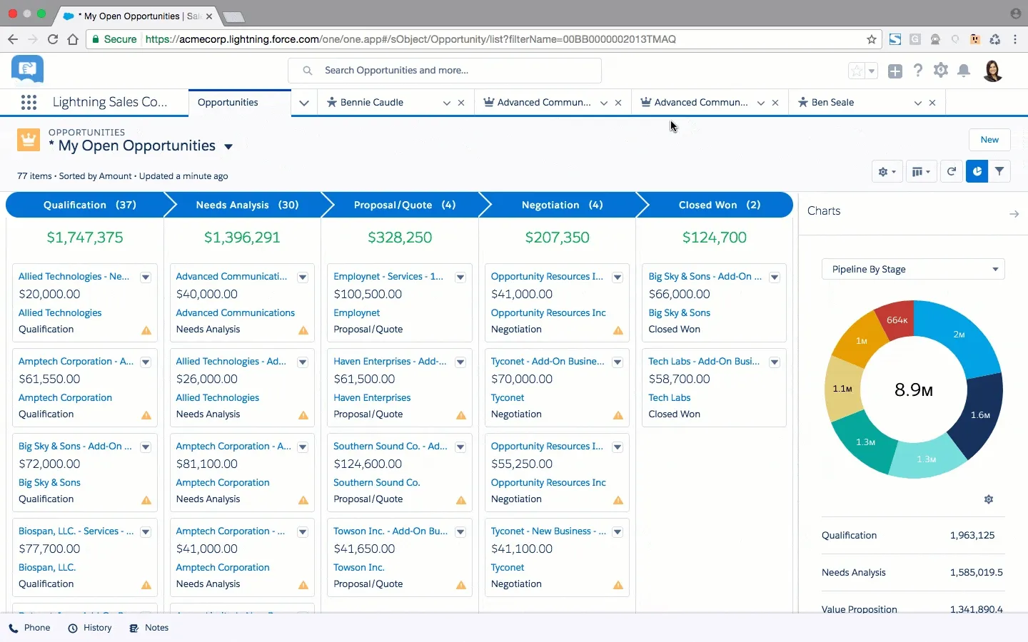 Salesforce Lightningで直接通話インサイトを取得 | Mediahawk
