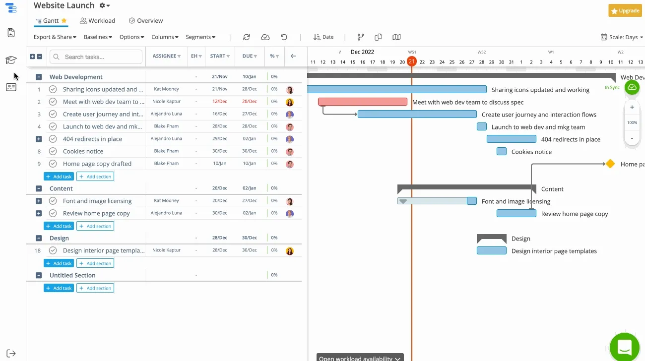 Instagantt + Asana – Asana Help Center